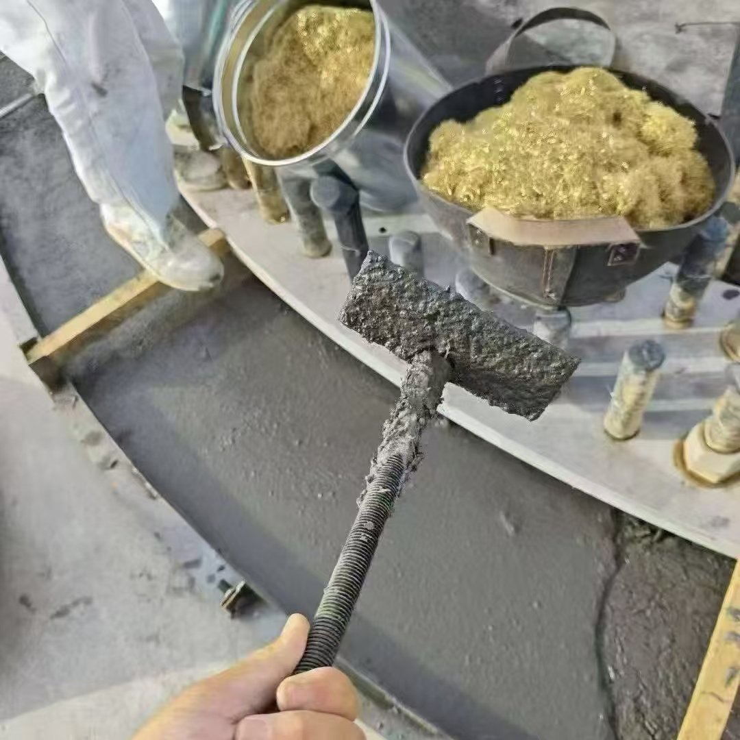 肥西C120钢纤维高强无收灌浆料 轧机压缩机汽轮机发电机锻压设备底座灌浆材料